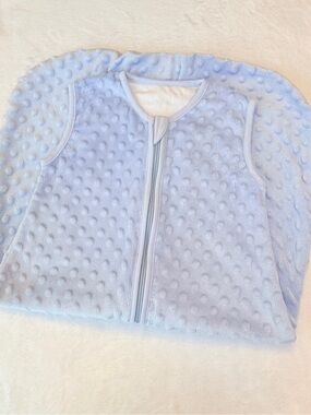 BabyinaBag - Light Blue Baby Sleep Sack - Small